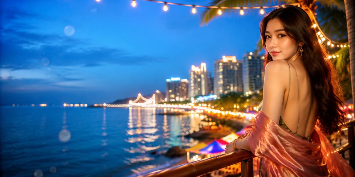Quang cảnh chợ đêm Phú Quốc gắn với không khí jackpot về đêm tại casino